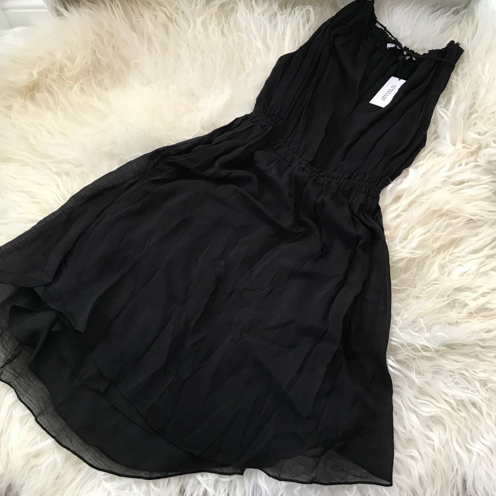DEREK LAM 10 CROSBY Bateau Neckline Dress